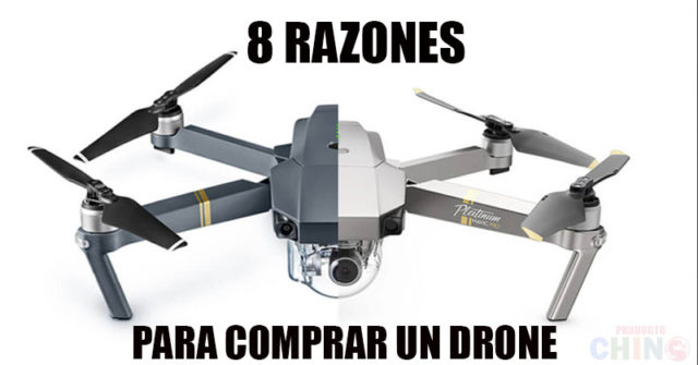 8 razones para comprar un drone