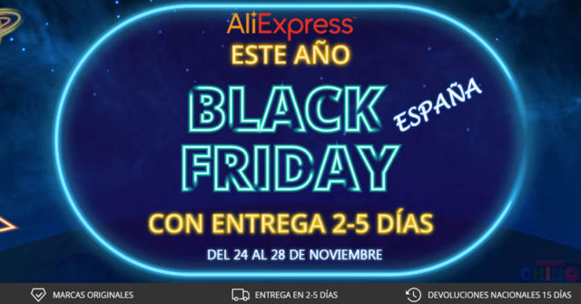 Black Friday 2017 Aliexpress Plaza España | 24 al 28 Nov