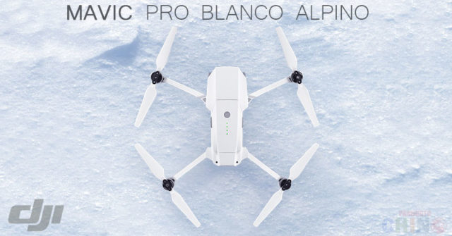 Pack Mavic Pro Blanco Alpino Edición Limitada ¡Ahora a la venta!
