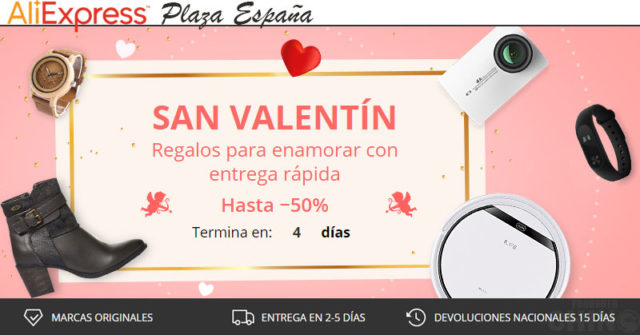 San Valentín 2018 en Aliexpress Plaza España - Regalos para Enamorar
