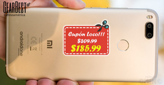 Solo $185.99 para Xiaomi Mi A1 Gearbest Latinoamérica