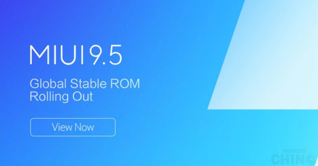 Xiaomi Redmi Note 4X, Xiaomi Mi Max y más reciben MIUI 9.5 Global Stable ROM