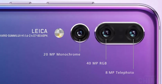 Huawei P20 Pro el primero con tres cámaras traseras!