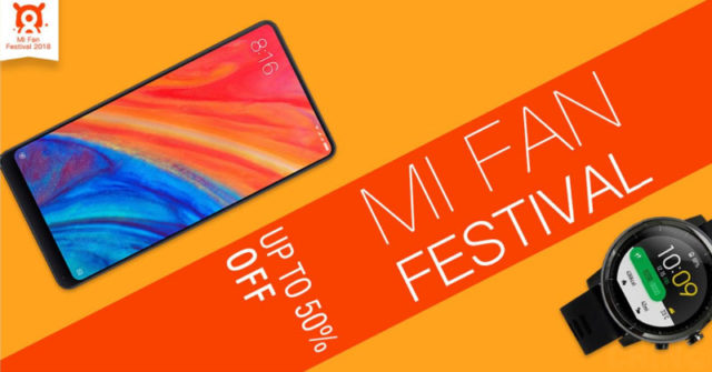 Festival Xiaomi Mi Fan Hasta 50% Descuento en Geekbuying