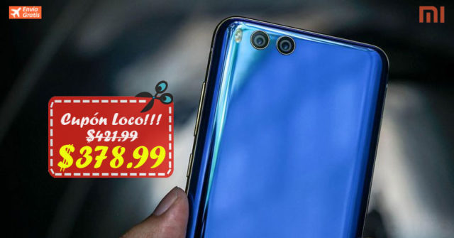 Solo $378.99 para Xiaomi Mi6 Color Azul en Geekbuying