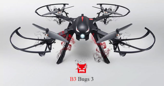 Solo $88.10 para drone MJX B3 Bugs 3 Cupón Gearbest