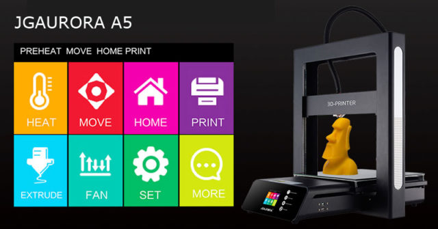 $50 descuento para Impresora 3D JGAURORA A5 Gearbest