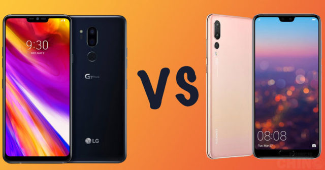 LG G7 ThinQ vs Huawei P20 Pro: ¿Cuál es la diferencia?