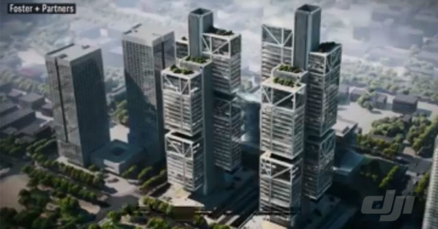 El gigante chino DJI está construyendo la sede del futuro