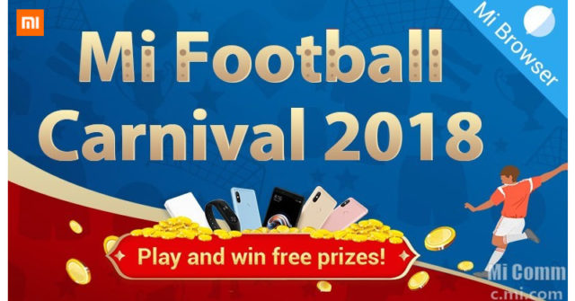 Mi Football Carnival 2018: Gana con Xiaomi en Rusia 2018!