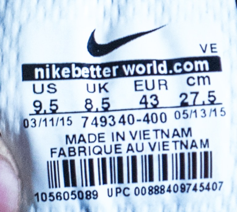 Made in Vietnam Nike оригинал. Made in Vietnam Nike оригинал или нет. Номер SKU что это Nike. Чек Nike. Найк qr