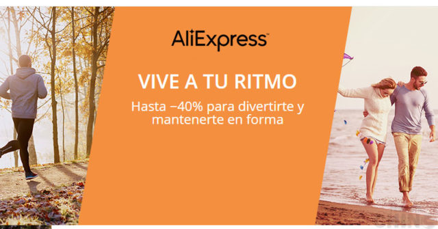 Aliexpress Vive a Tu Ritmo hasta 40% Descuento