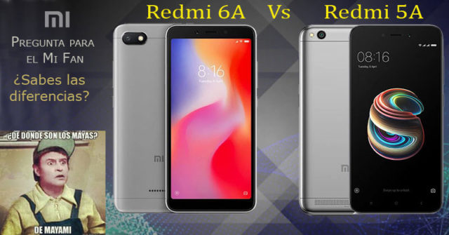 Xiaomi Redmi 6A vs Redmi 5A: La batalla de los pesos ligeros