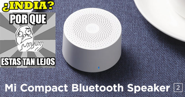 Altavoz Xiaomi Mi Compact Bluetooth 2 es lanzado en India a solo $11