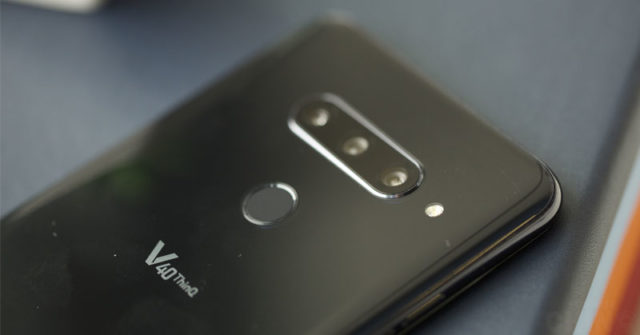 LG V40 ThinQ Nuevo Teléfono Inteligente con cinco cámaras