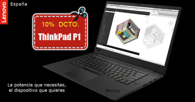 Oferta para Laptop ThinkPad P1 Lenovo España - 10% de Descuento!