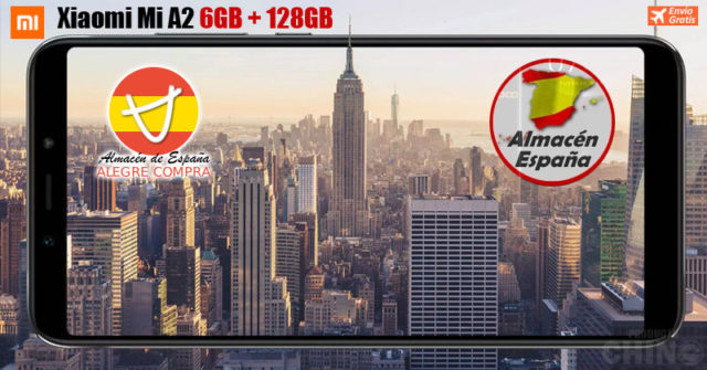Xiaomi Mi A2 6GB 128GB Comprar España Alegrecompra y Envío Gratis