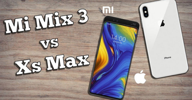 Xiaomi Mi Mix 3 vs iPhone XS Max: comparando teléfonos de $475 y $1,099