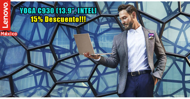 Laptop Yoga C930 - 15% de Descuento Lenovo México