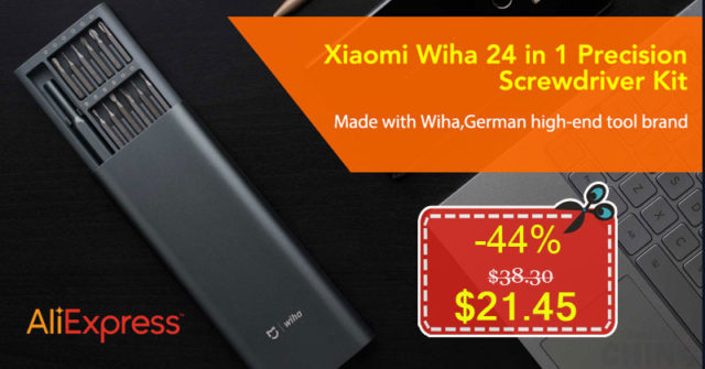 Solo $21.45 para Kit de herramientas Xiaomi por el Cyber Monday en Aliexpress