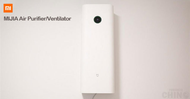 Nuevo Purificador de aire / Ventilador Xiaomi Mijia fue presentado en vivo