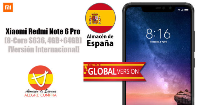 Comprar Móvil Xiaomi Redmi Note 6 Pro Barato en España ¿Dónde lo encuentro?