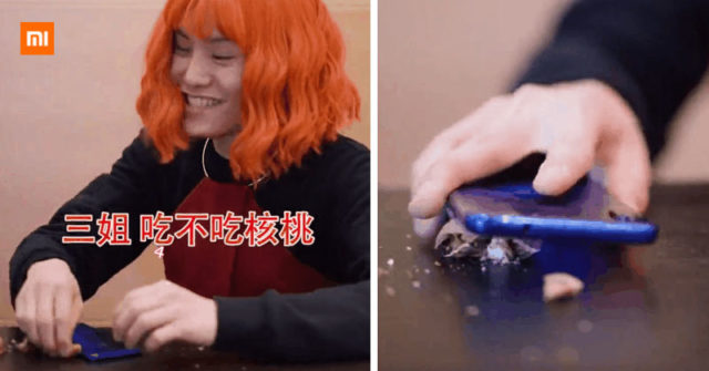 Vídeo de Xiaomi muestra al Redmi Note 7 romper una nuez!