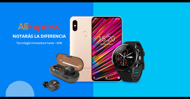 Aliexpress Tecnología Innovadora hasta 40% de descuento!