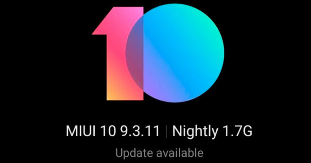 Descargue MIUI 10 Beta Cerrada 9.3.11 (Android Pie) para Xiaomi Redmi Note 6 Pro y Mi6X