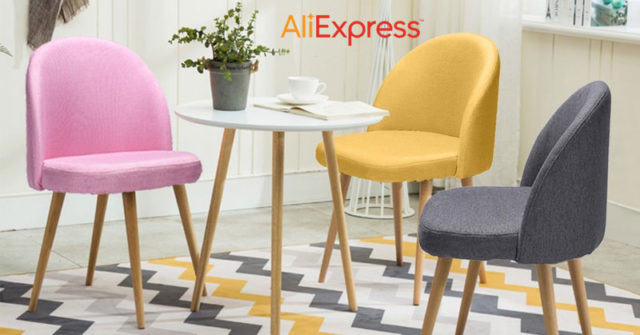 Set de sillas minimalista en Aliexpress Plaza España