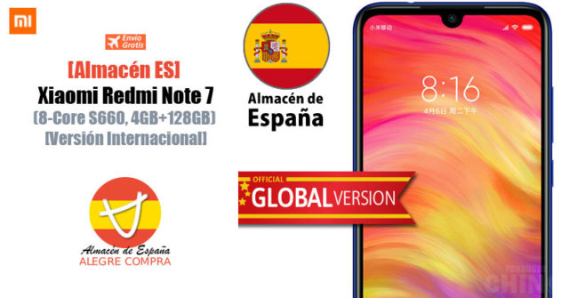 Donde Comprar Xiaomi Redmi Note 7 España y Envío Gratis!