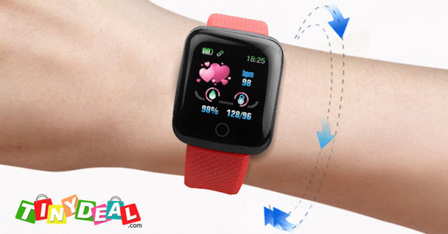 Smartwatch 116plus Oferta Tinydeal a solo US $8.79 por el Día del Trabajo
