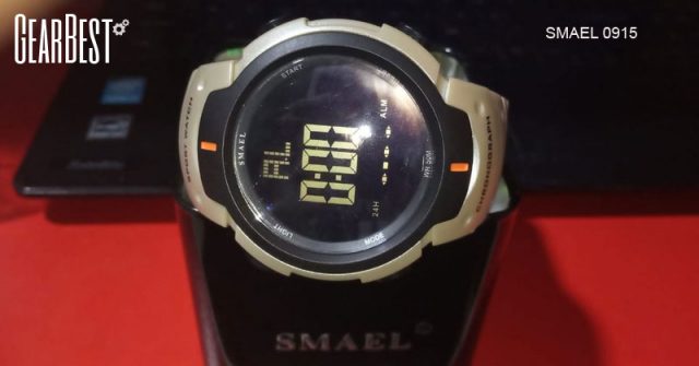 SMAEL 0915 Reloj deportivo a prueba de agua comprado en Gearbest