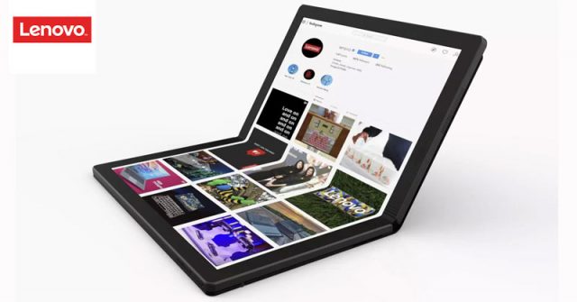 Lenovo está diseñando una laptop plegable todo pantalla
