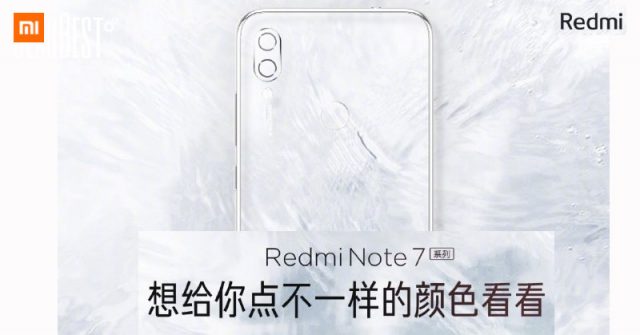 El Redmi Note 7 se muestra en un nuevo color blanco