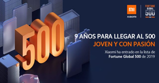 Xiaomi irrumpe en el Fortune Global 500