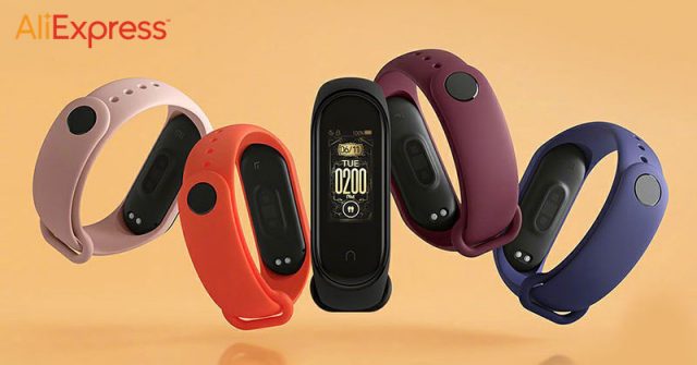 Este Xiaomi Mi Band 4 cuesta solo US $28.14 en Aliexpress