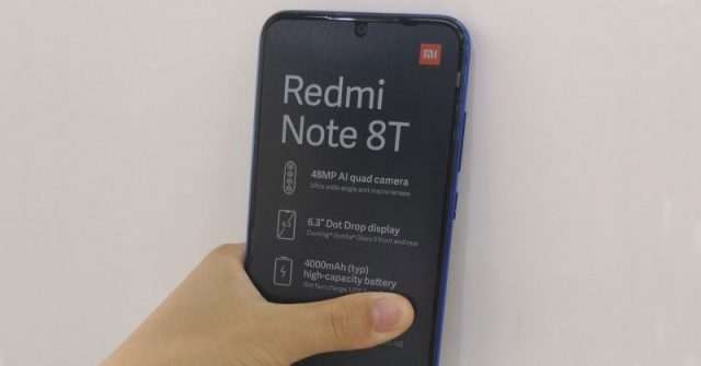 Xiaomi Redmi Note 8T: Aparecen imágenes reales!