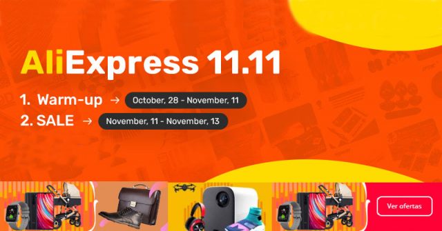 Aliexpress Resumen Mejores OFERTAS por este 11 de Noviembre