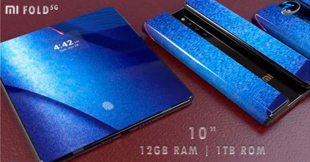 Xiaomi lanzó un teléfono plegable llamado Mi Fold
