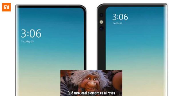 Xiaomi patenta dos teléfonos plegables familiares pero poco convencionales
