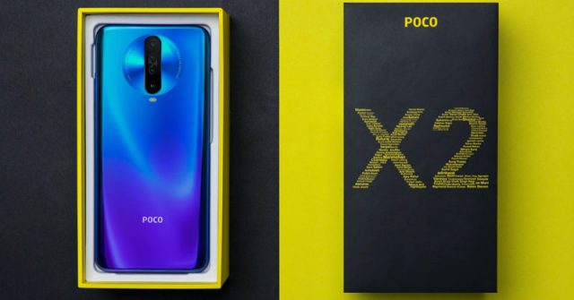 POCO X2 se lanza a $225 dólares en la India con pantalla de 120Hz