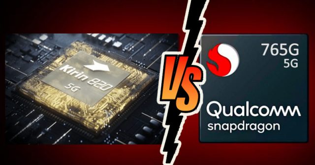 Batalla de chips: Kirin 820 5G de Huawei vs Snapdragon 765G de Qualcomm