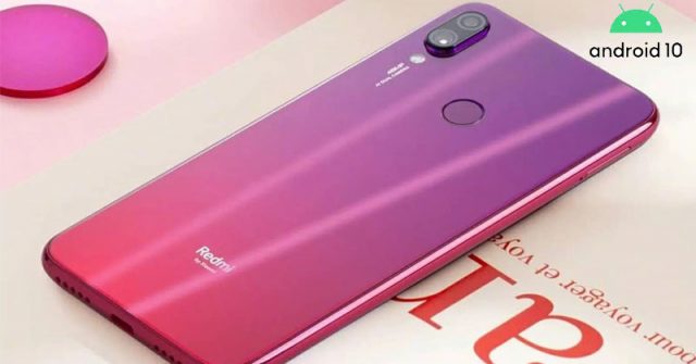 Actualización de Android 10 para Xiaomi Redmi Note 7 está prevista para finales de abril o primera mitad de mayo