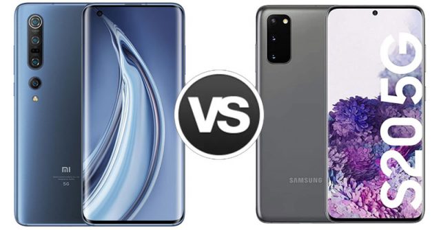 Xiaomi Mi 10 vs Samsung Galaxy S20. Dos grandes buques insignia del 2020 ¿Cuál comprarías?