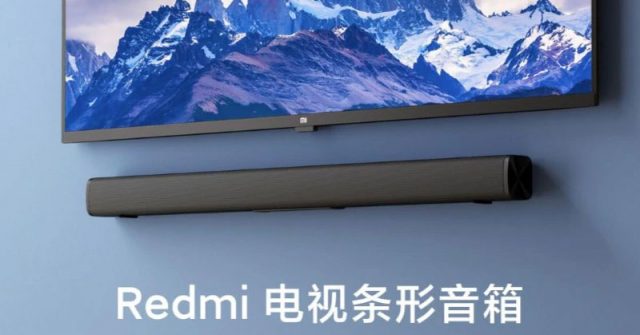 Xiaomi lanza la barra de sonido Redmi TV a un precio de US $28