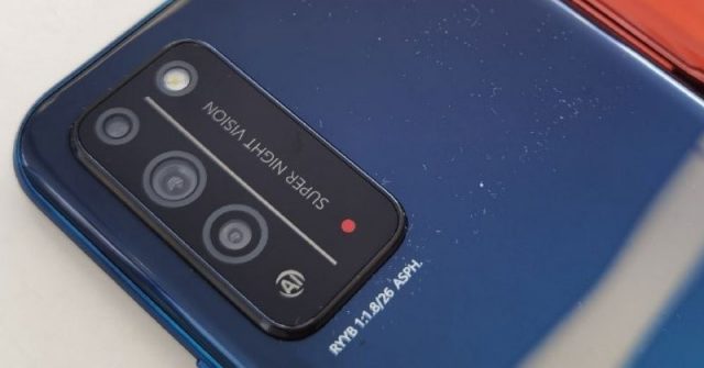 Honor X10: fotos reales muestran el teléfono en tres combinaciones de color