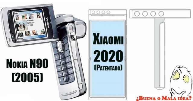 Xiaomi patentó una versión moderna del Nokia N90