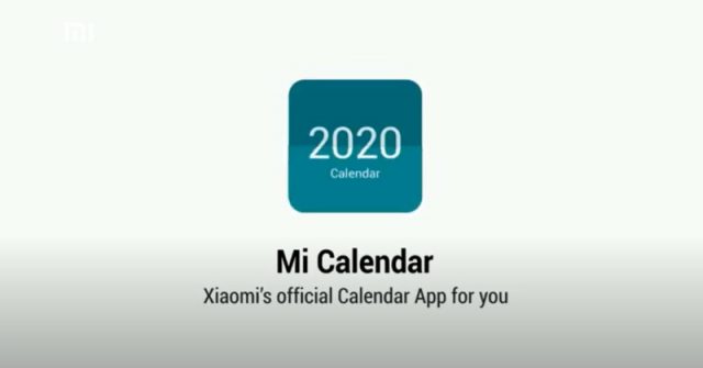 Mi Calendar de Xiaomi ahora está disponible en Play Store