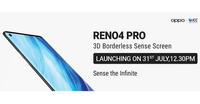 OPPO Reno4 Pro y OPPO Watch se lanzarán en India el 31 de julio